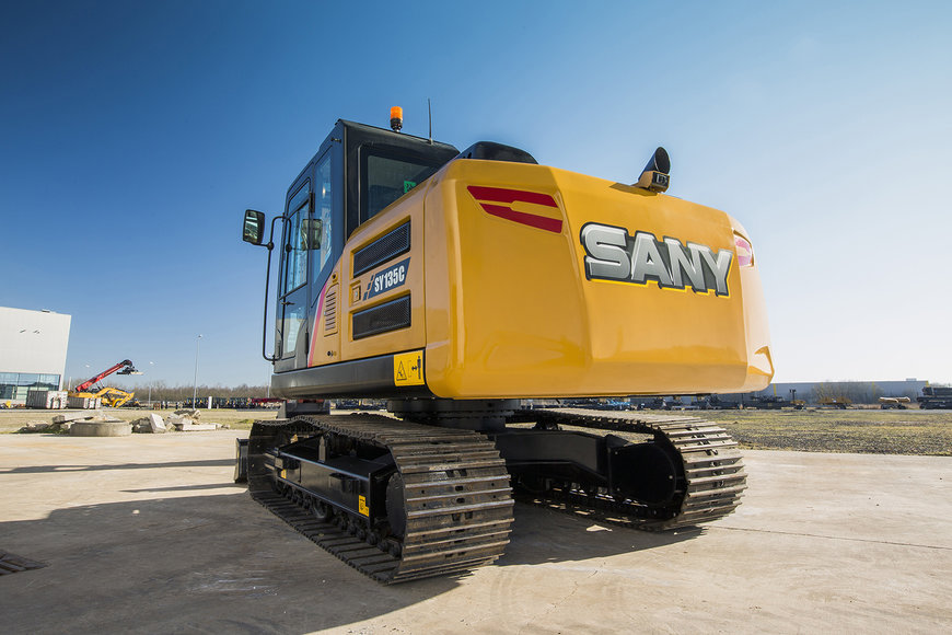 PELLES EXCAVATRICES SANY OPTIMISÉES À DE NOMBREUX ÉGARDS